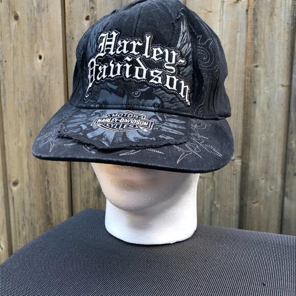 Vintage Embroidered Harley Davidson Hat - Picture 6 of 8